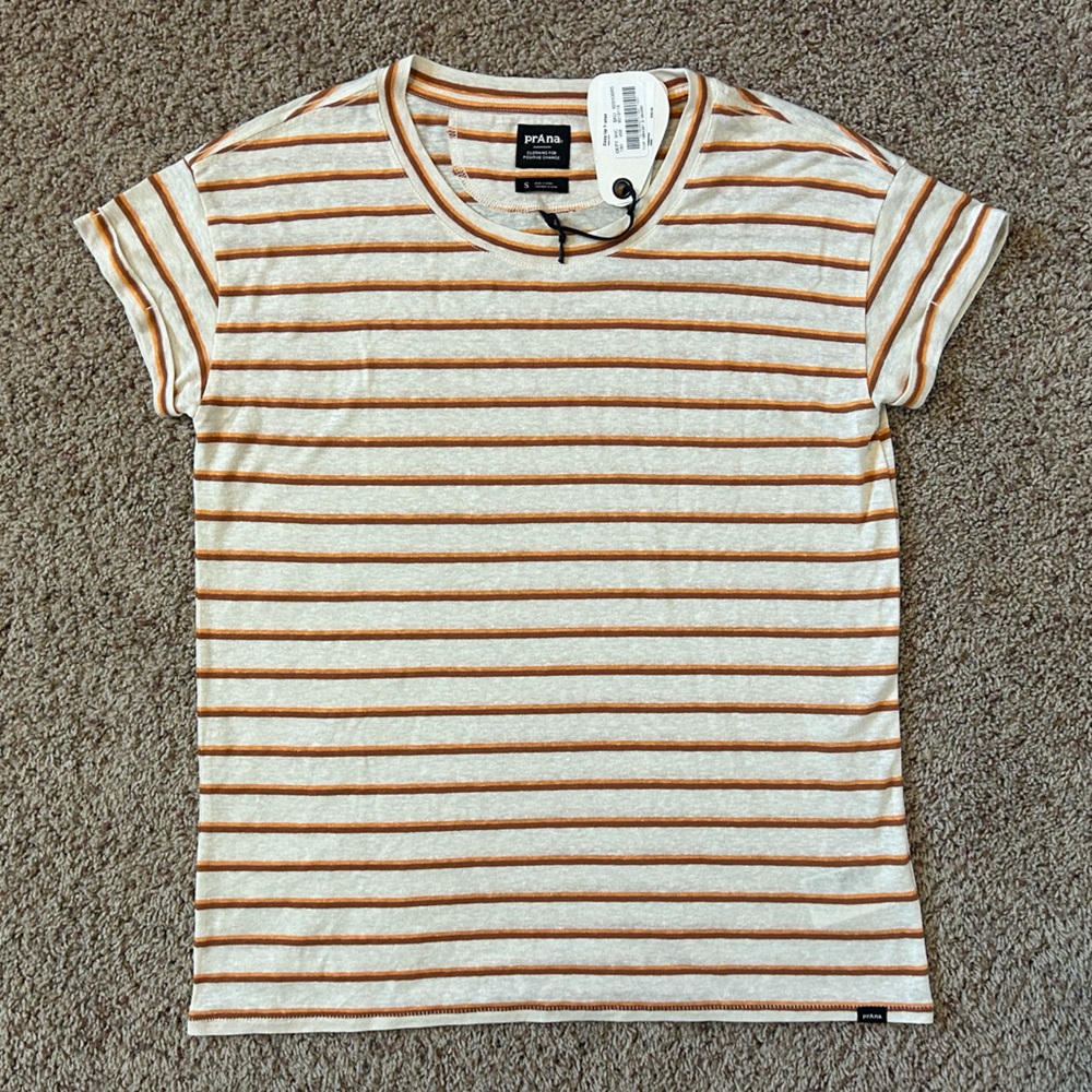 Prana Cozy Up T-Shirt Womens Small NWT